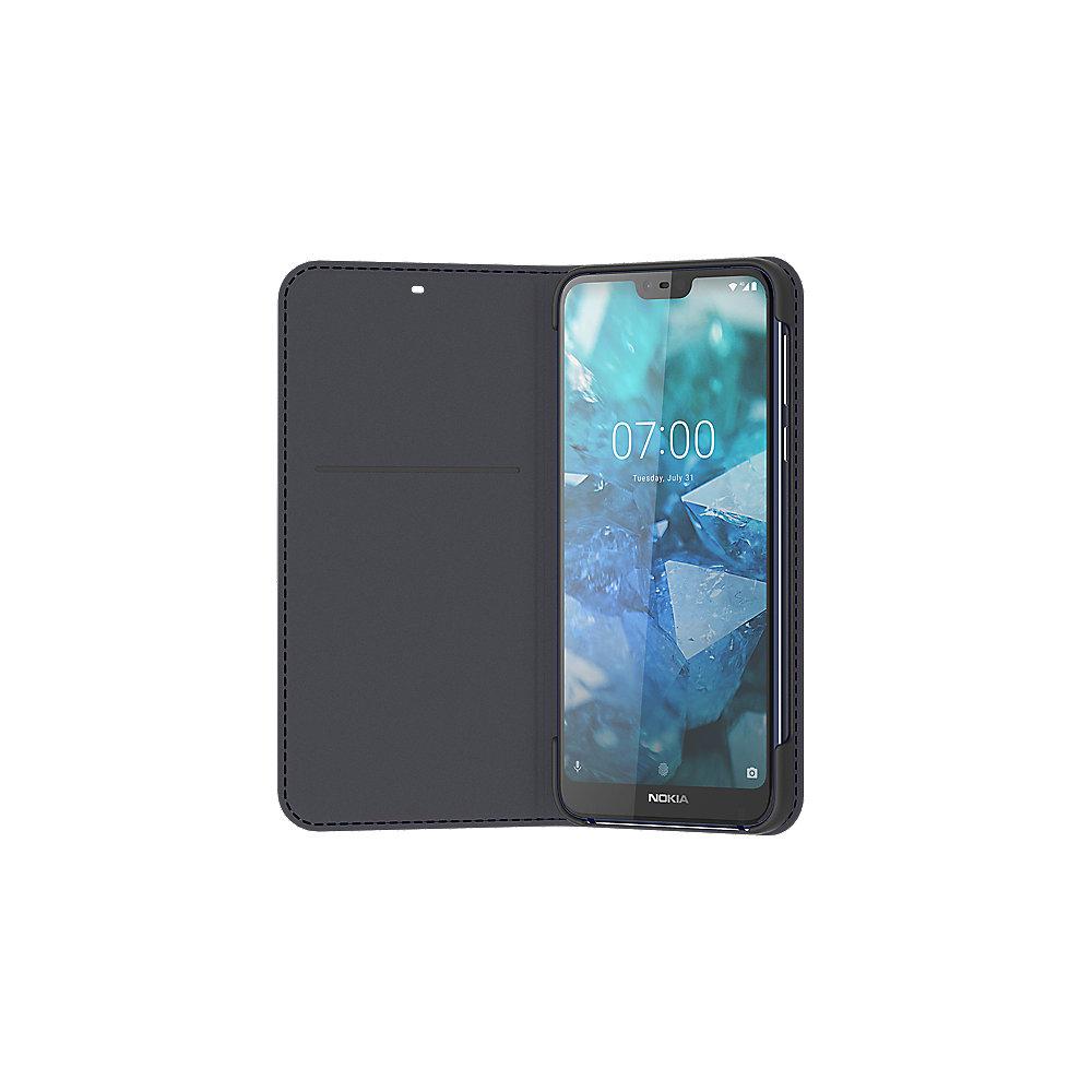 Nokia 7.1 - Entertainment Flip Cover CP-270,Tempered Blue