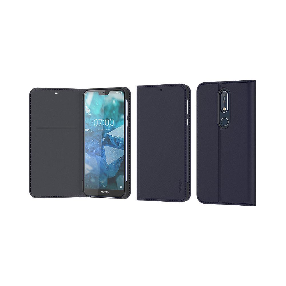 Nokia 7.1 - Entertainment Flip Cover CP-270,Tempered Blue