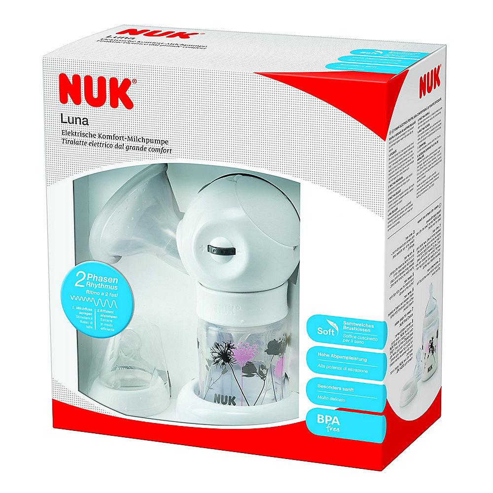 NUK Luna elektrische 2-Phasen Komfort-Milchpumpe