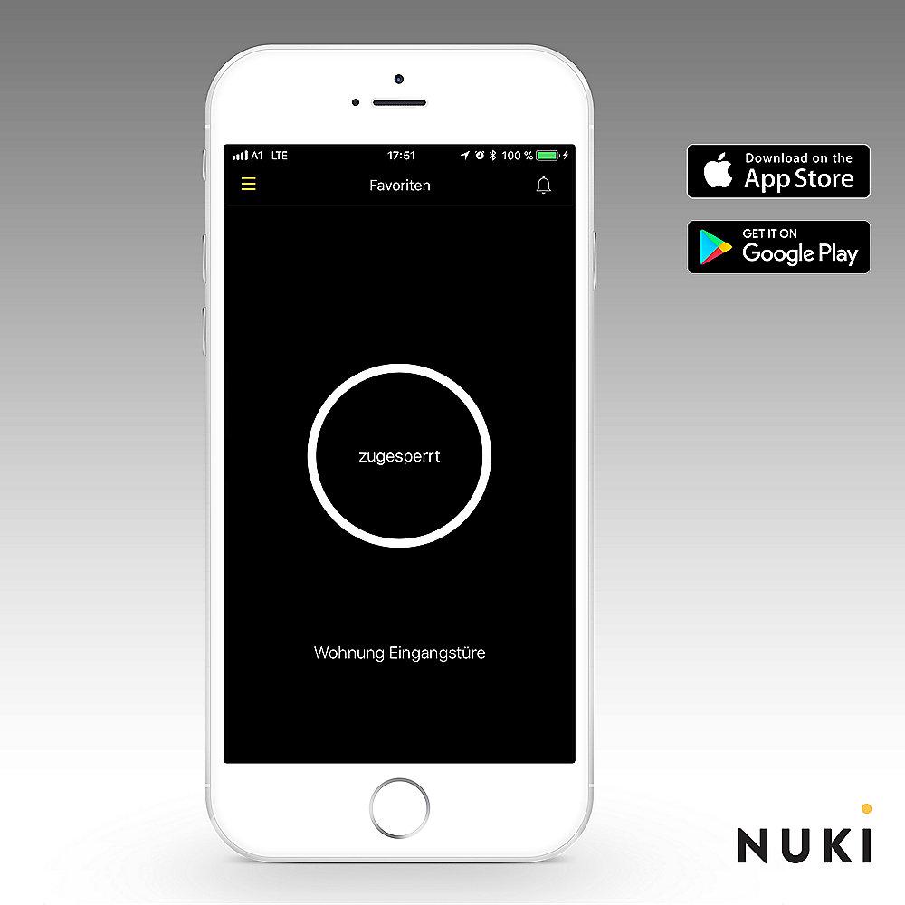 Nuki Smart Lock - Die smarte Erweiterung für Ihr Türschloss, Nuki, Smart, Lock, smarte, Erweiterung, Ihr, Türschloss