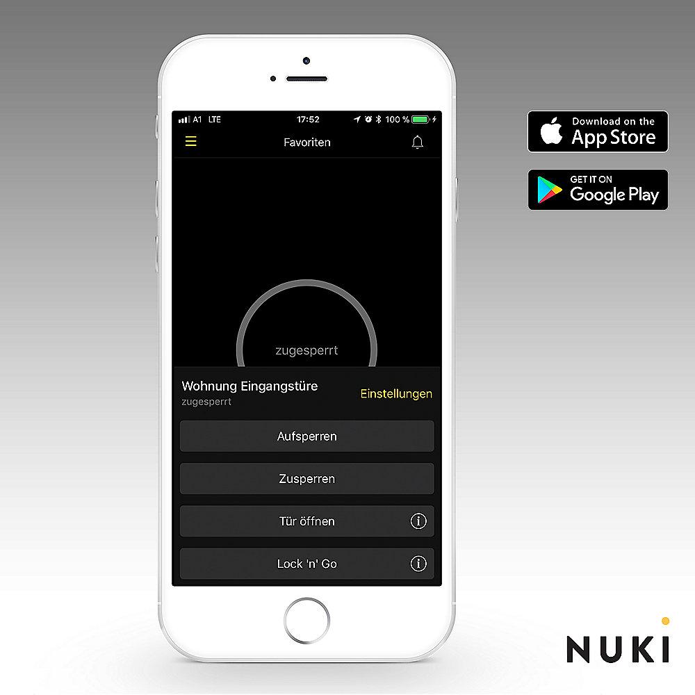 Nuki Smart Lock - Die smarte Erweiterung für Ihr Türschloss, Nuki, Smart, Lock, smarte, Erweiterung, Ihr, Türschloss