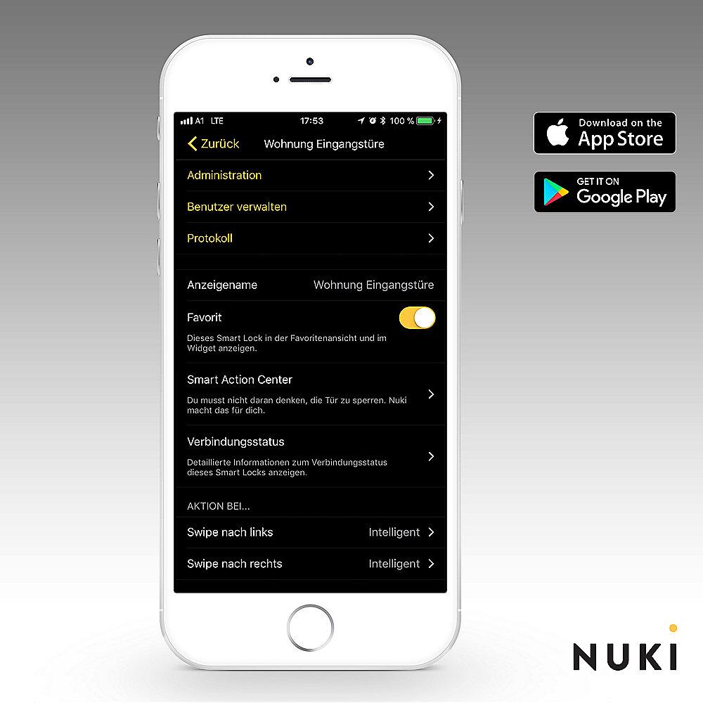 Nuki Smart Lock - Die smarte Erweiterung für Ihr Türschloss, Nuki, Smart, Lock, smarte, Erweiterung, Ihr, Türschloss