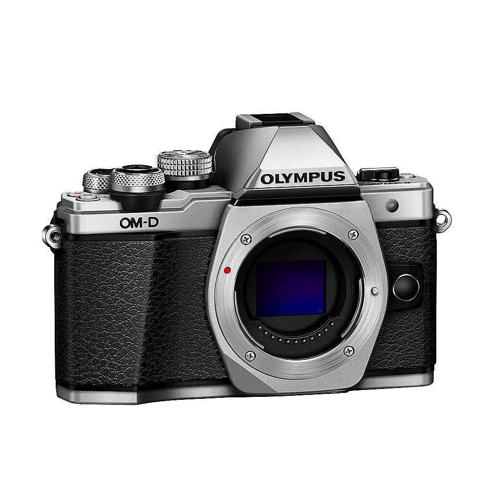 Olympus OM-D E-M10 Mark II Gehäuse Systemkamera silber, Olympus, OM-D, E-M10, Mark, II, Gehäuse, Systemkamera, silber