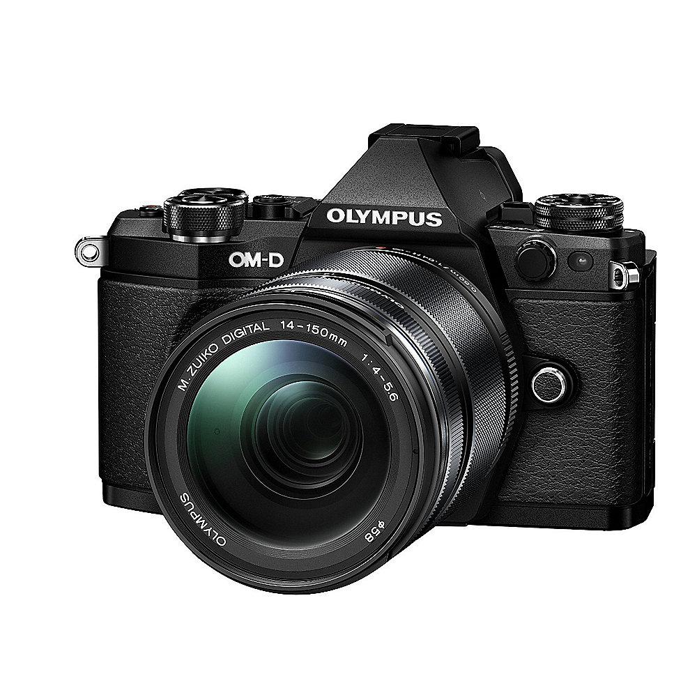 Olympus OM-D E-M5 Mark II Kit 14-150 mm II Systemkamera schwarz