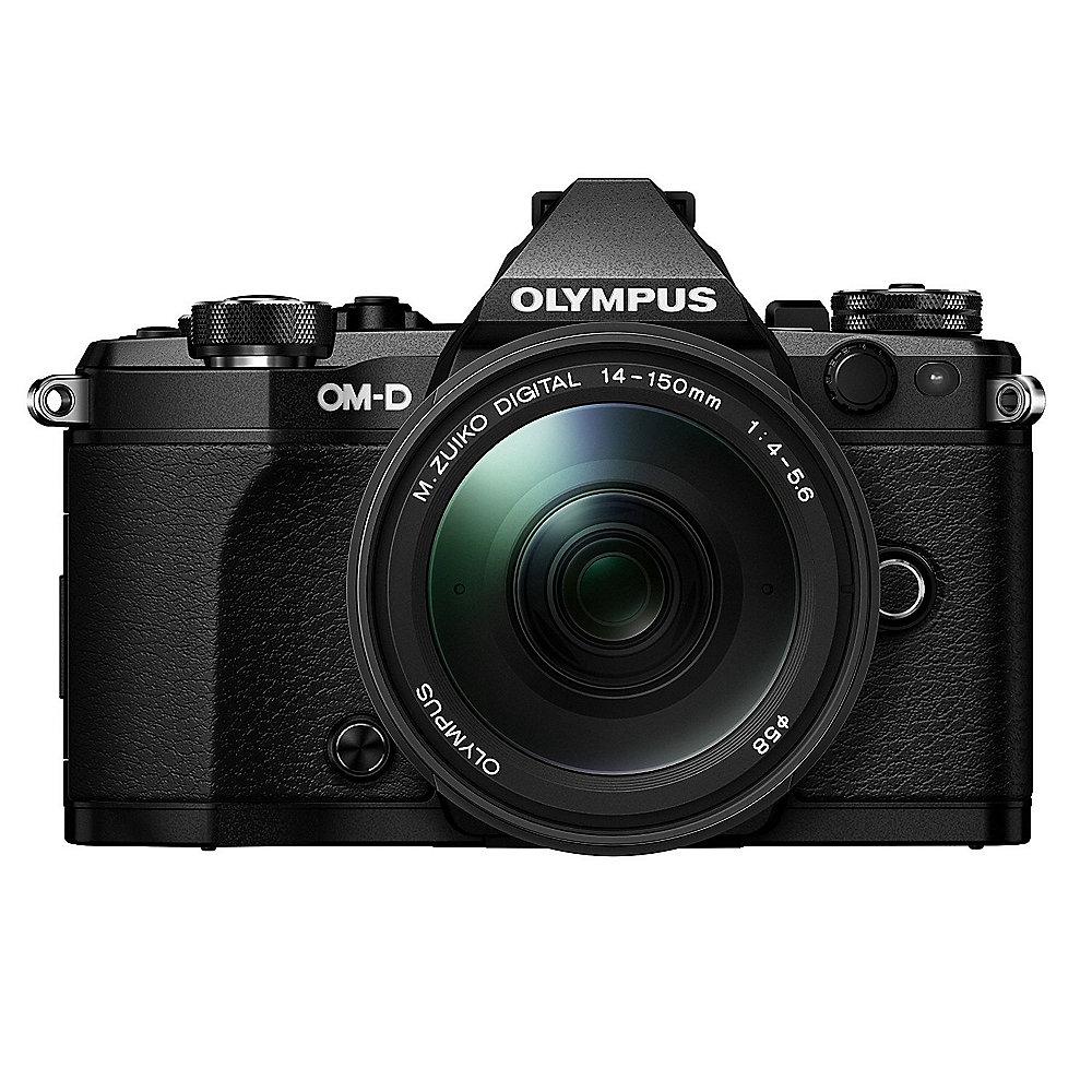 Olympus OM-D E-M5 Mark II Kit 14-150 mm II Systemkamera schwarz