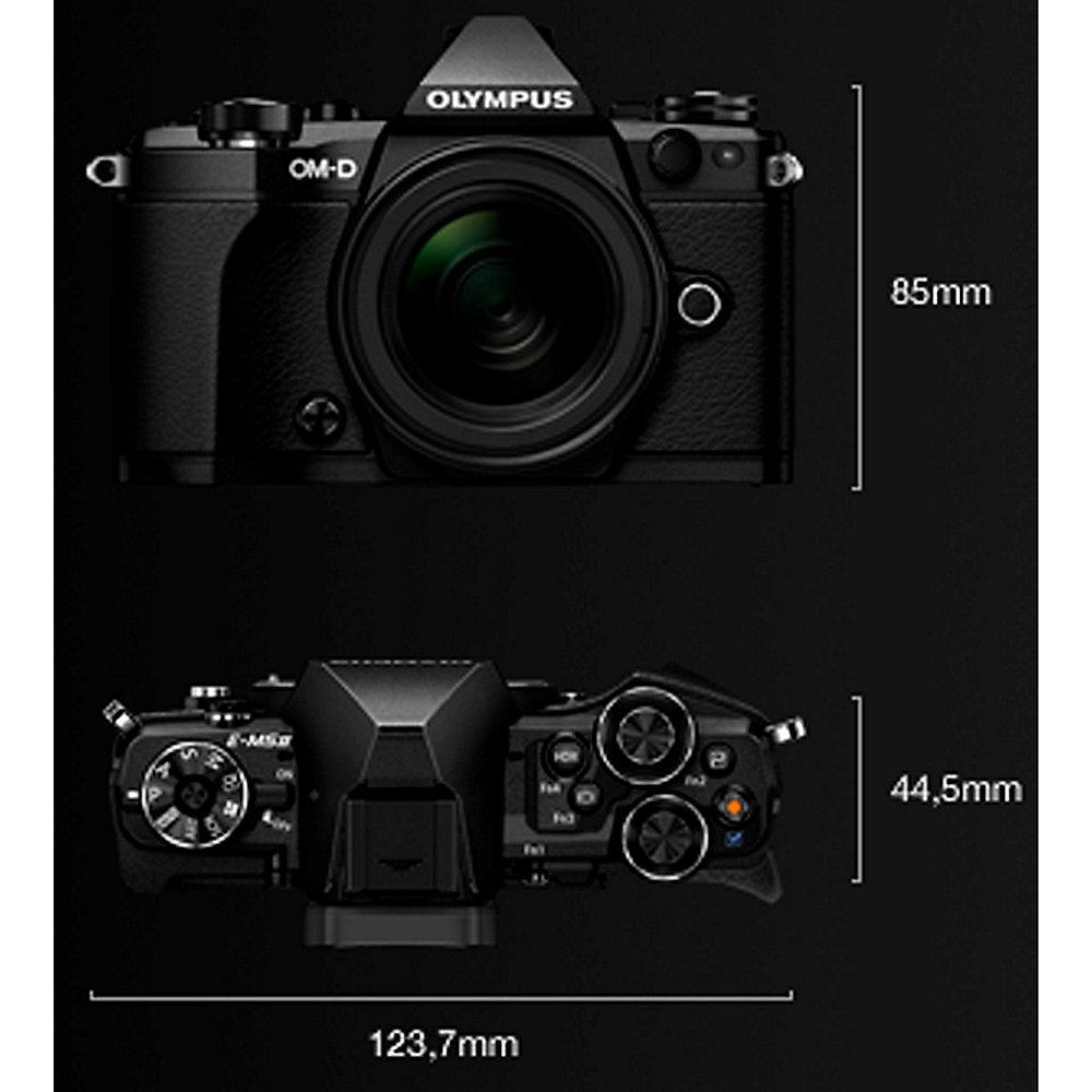 Olympus OM-D E-M5 Mark II Kit 14-150 mm II Systemkamera schwarz