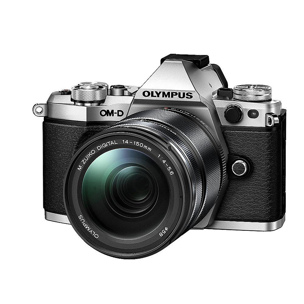 Olympus OM-D E-M5 Mark II Kit 14-150 mm II Systemkamera silber