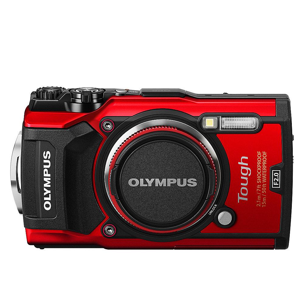 Olympus TOUGH TG-5 Unterwasserkamera rot, Olympus, TOUGH, TG-5, Unterwasserkamera, rot