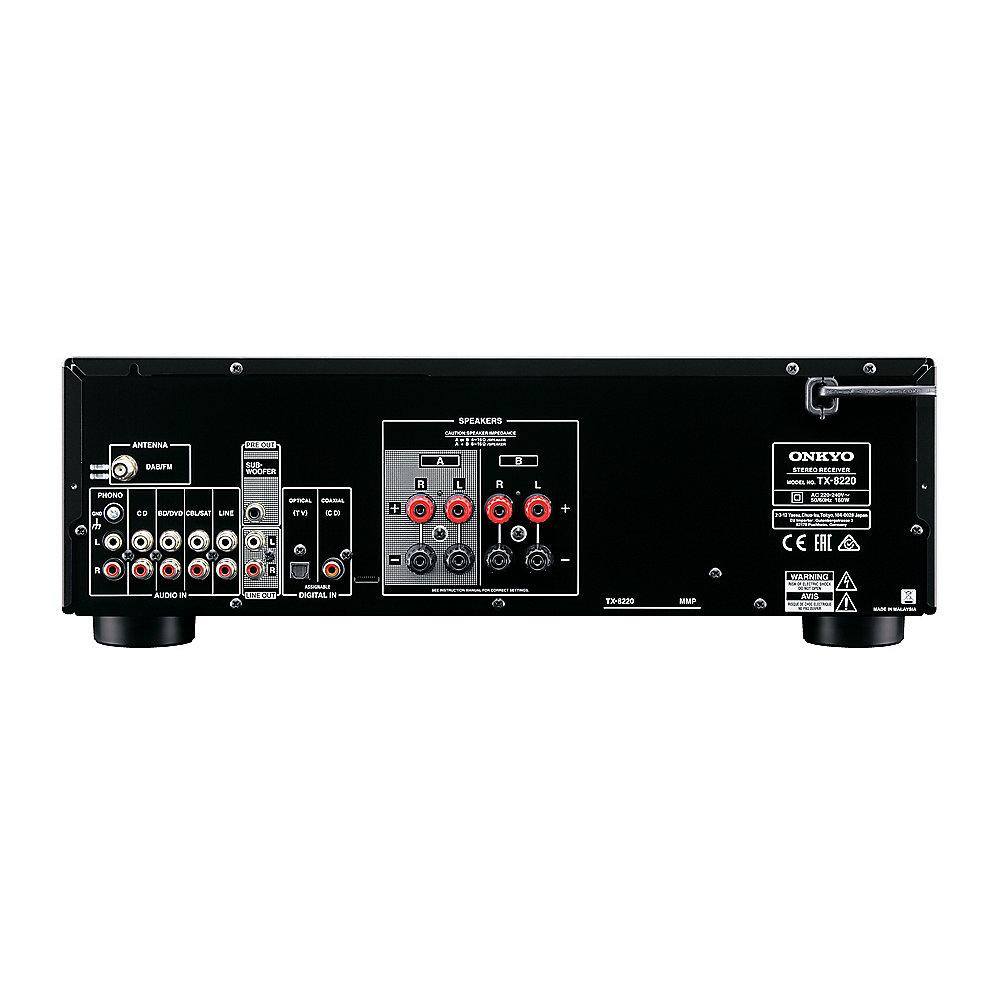 Onkyo TX-8220 B schwarz Stereoreceiver 2x100W DAB  BT