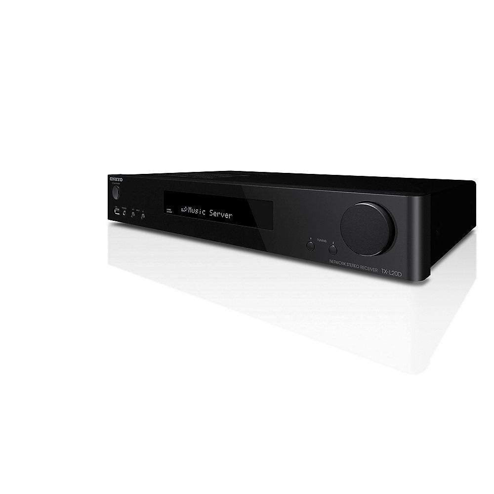 Onkyo TX-L20D 5.1 - Netzwerk-DAB-Receiver Bluetooth/Wi-Fi/AirPlay schwarz