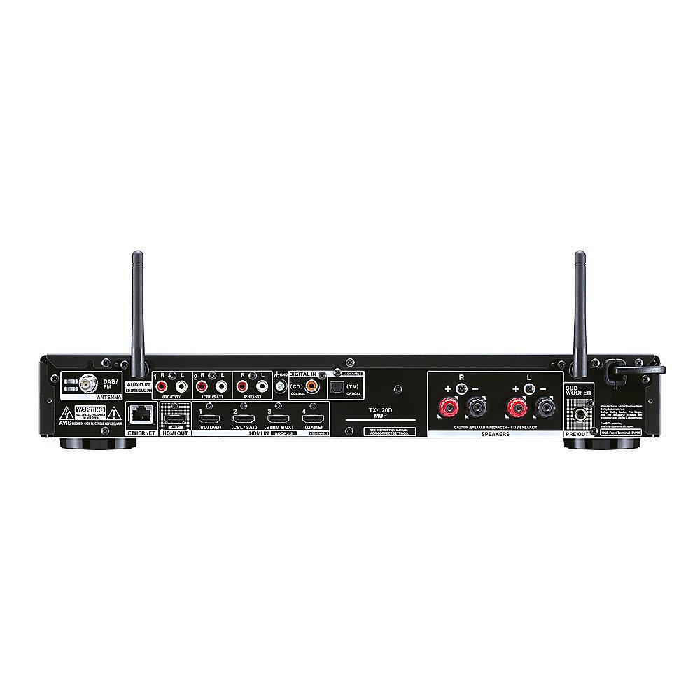 Onkyo TX-L20D 5.1 - Netzwerk-DAB-Receiver Bluetooth/Wi-Fi/AirPlay schwarz