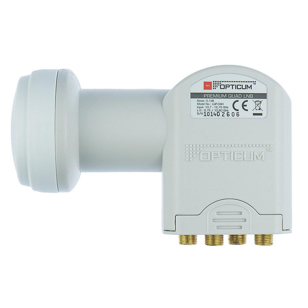 Opticum QA80 SAT   Quad-LNB Antenne Stahl, Farbe: Ziegelrot, Opticum, QA80, SAT, , Quad-LNB, Antenne, Stahl, Farbe:, Ziegelrot