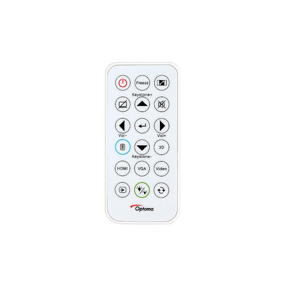Optoma H114 Heimkino Projektor 3400 ANSI-Lumen Full-3D HD-Ready HDMI/VGA LS