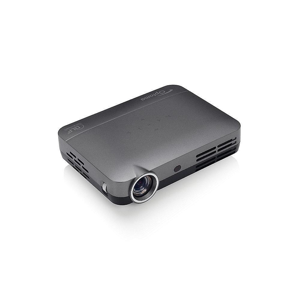 Optoma ML330 LED-Beamer WXGA 500Lumen 3D-Ready HDMI/MHL/USB/LAN LS grau