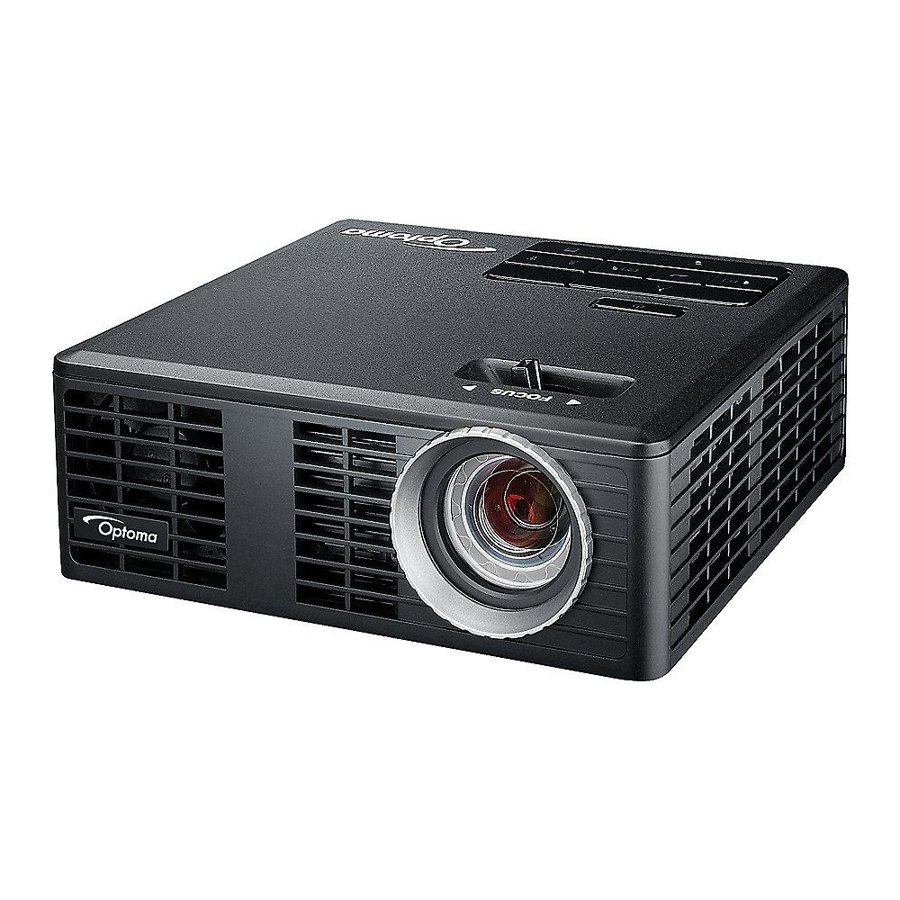 Optoma ML750e mobiler LED-Beamer 700 ANSI-Lumen 3D-Ready VGA/HDMI/USB/WLAN