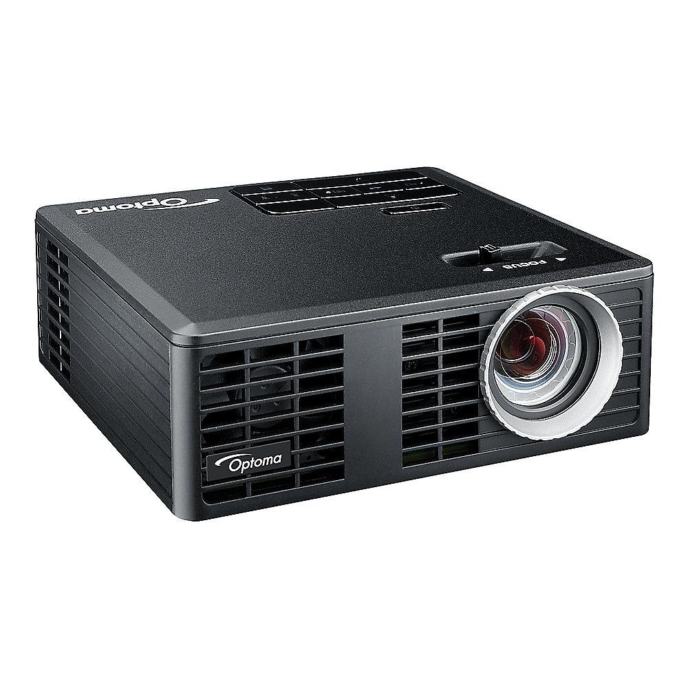 Optoma ML750e mobiler LED-Beamer 700 ANSI-Lumen 3D-Ready VGA/HDMI/USB/WLAN