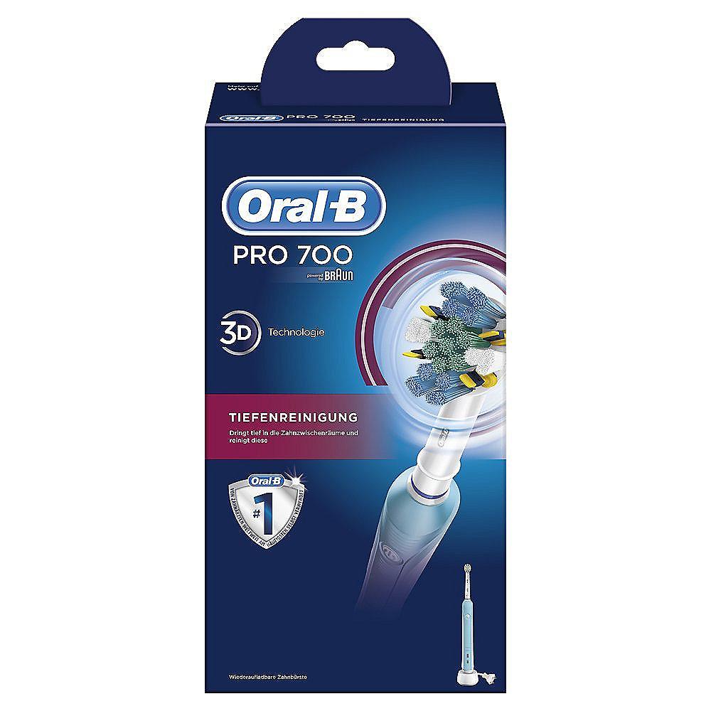 Oral-B PRO 700 Tiefenreinigung Elektrische Zahnbürste