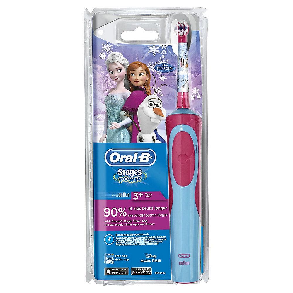 Oral-B Stages Power Die Eiskönigin Elektrische Zahnbürste für Kinder ab 3 Jahren, Oral-B, Stages, Power, Eiskönigin, Elektrische, Zahnbürste, Kinder, ab, 3, Jahren