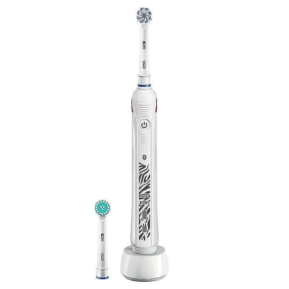 Oral-B Teen White Elektrische Zahnbürste für Teenager ab 12 Jahren weiß