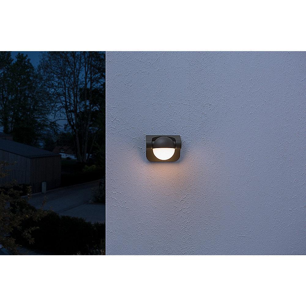 Osram Endura Style Sphere LED-Außenwandleuchte grau