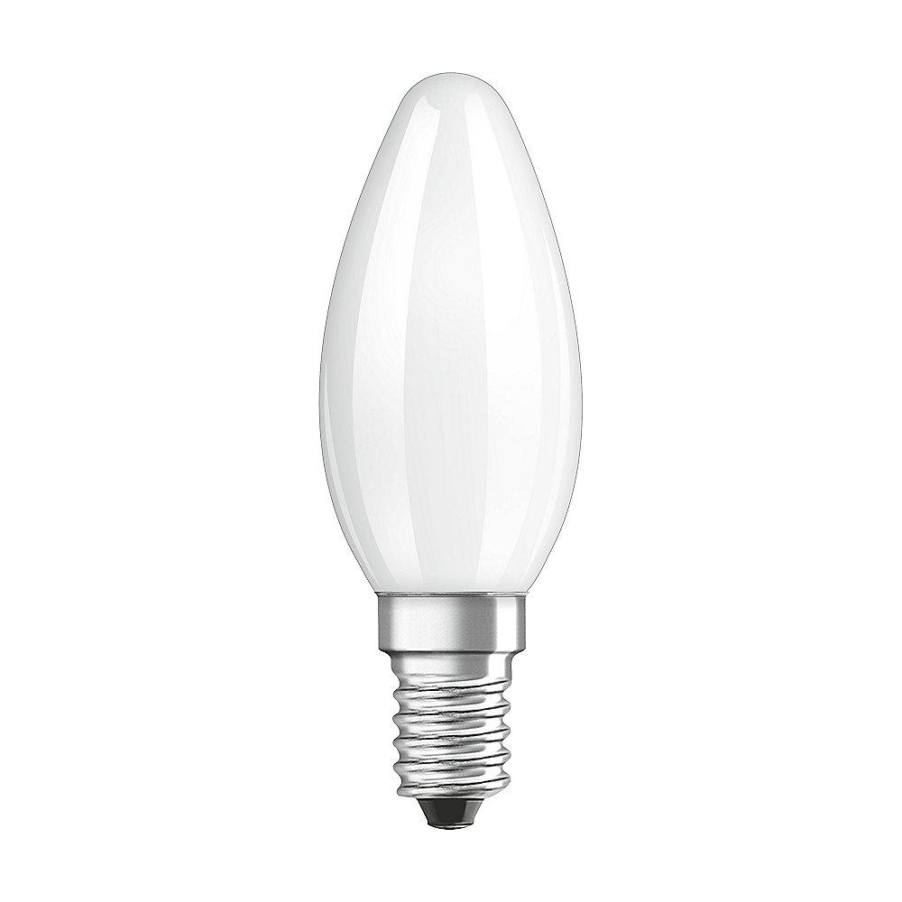 Osram LED Retro Classic B40 Kerze 4W (40W) matt E14 warmweiß 3er-Pack