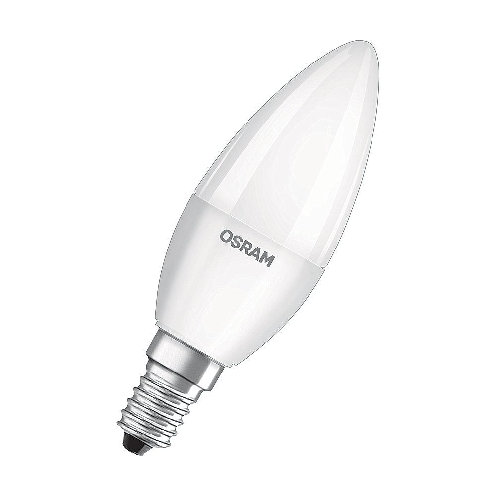 Osram LED Retro Classic B40 Kerze 5,7W (40W) matt E14 warmweiß 4er-Pack, Osram, LED, Retro, Classic, B40, Kerze, 5,7W, 40W, matt, E14, warmweiß, 4er-Pack