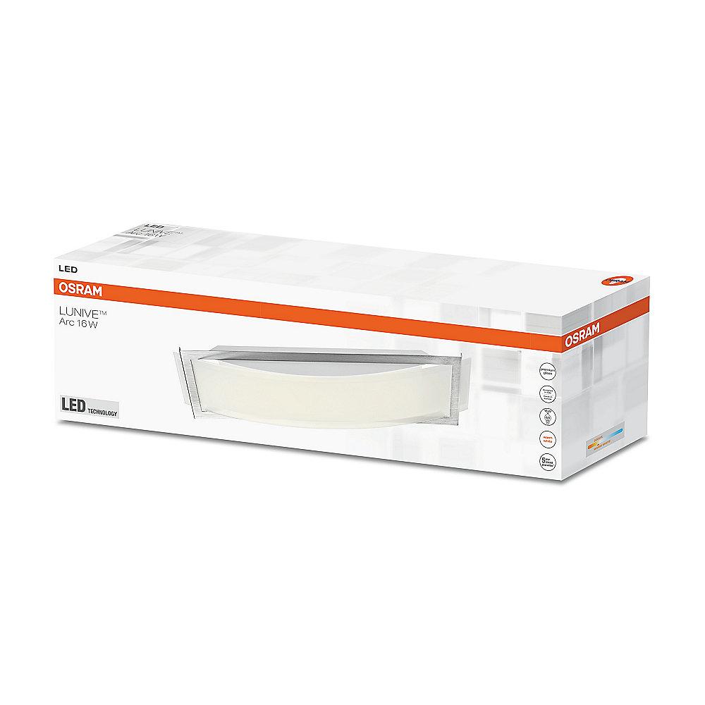 Osram Lunive Arc LED-Wand-/ Deckenleuchte 12 x 44 cm weiß