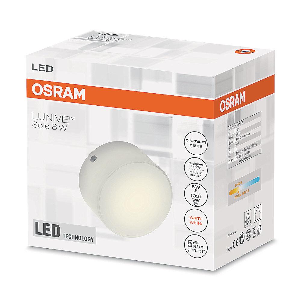 Osram Lunive Sole LED-Wand-/ Deckenleuchte 10 cm weiß, Osram, Lunive, Sole, LED-Wand-/, Deckenleuchte, 10, cm, weiß