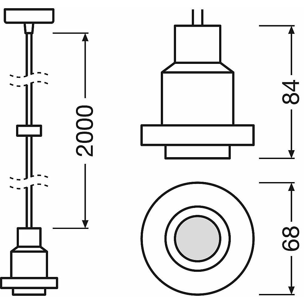 Osram Vintage 1906 PenduLum Black