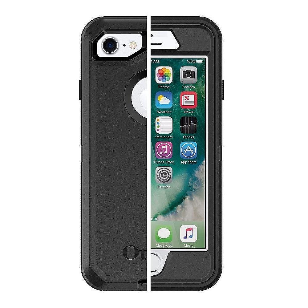 OtterBox Defender für iPhone 7/8, schwarz