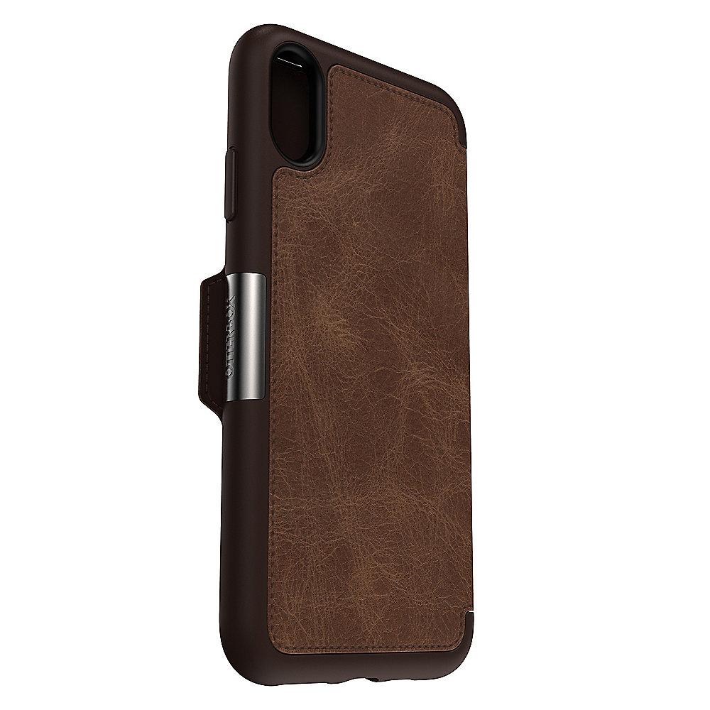 OtterBox Strada Schutzhülle für iPhone Xs Max espresso 77-60133