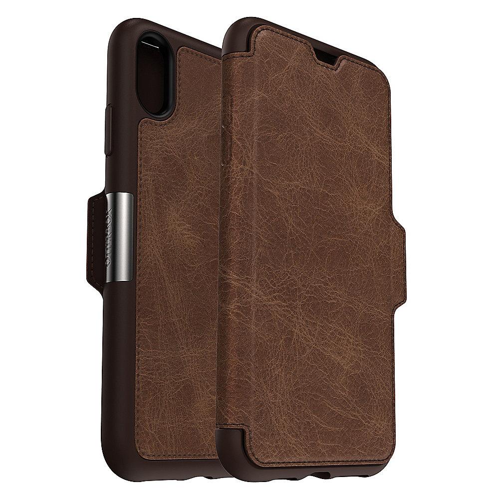 OtterBox Strada Schutzhülle für iPhone Xs Max espresso 77-60133