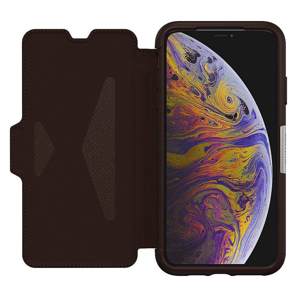 OtterBox Strada Schutzhülle für iPhone Xs Max espresso 77-60133