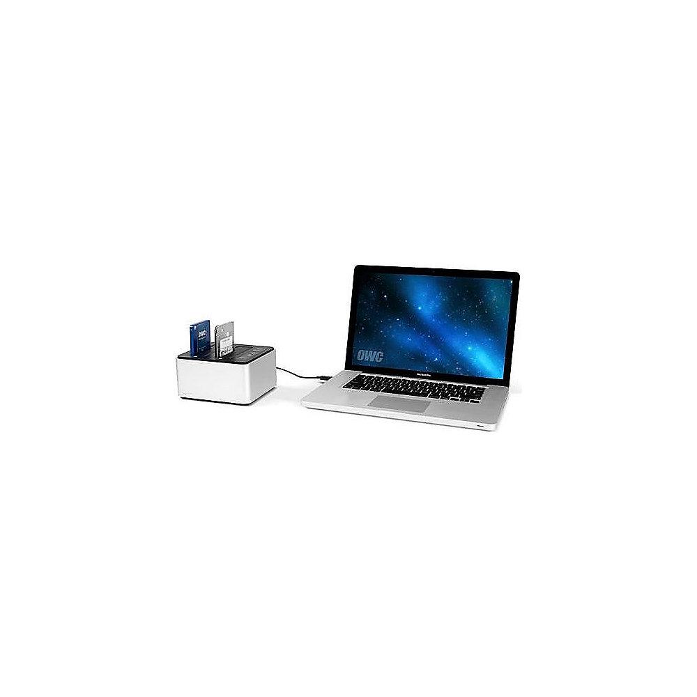 OWC Drive Dock Thunderbolt / USB3.0 Gehäuse für 2,5 Zoll oder 3,5 Zoll SATA