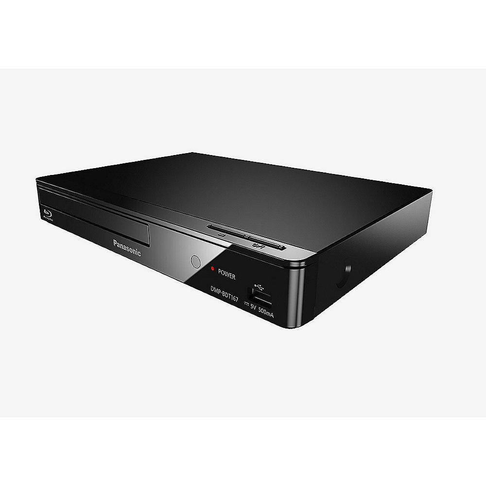 Panasonic DMP-BDT167 Blu-ray Player schwarz, Panasonic, DMP-BDT167, Blu-ray, Player, schwarz