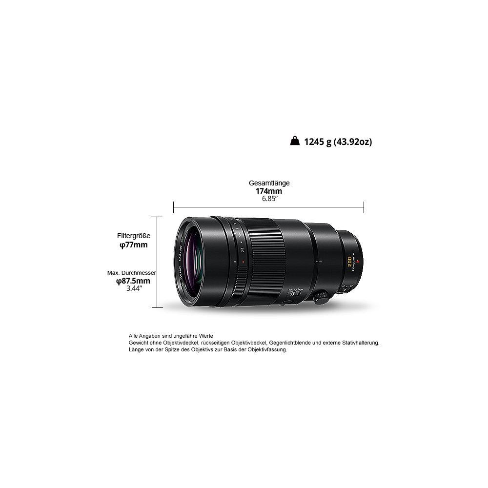 Panasonic Leica DG 200mm F/2.8 Festbrennweite Tele Objektiv (H-ES200)