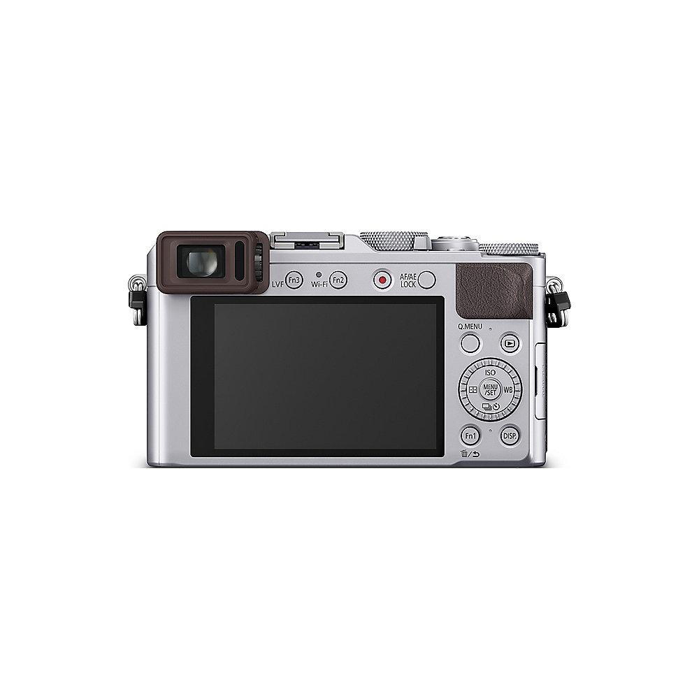 Panasonic Lumix DMC-LX100 Digitalkamera silber