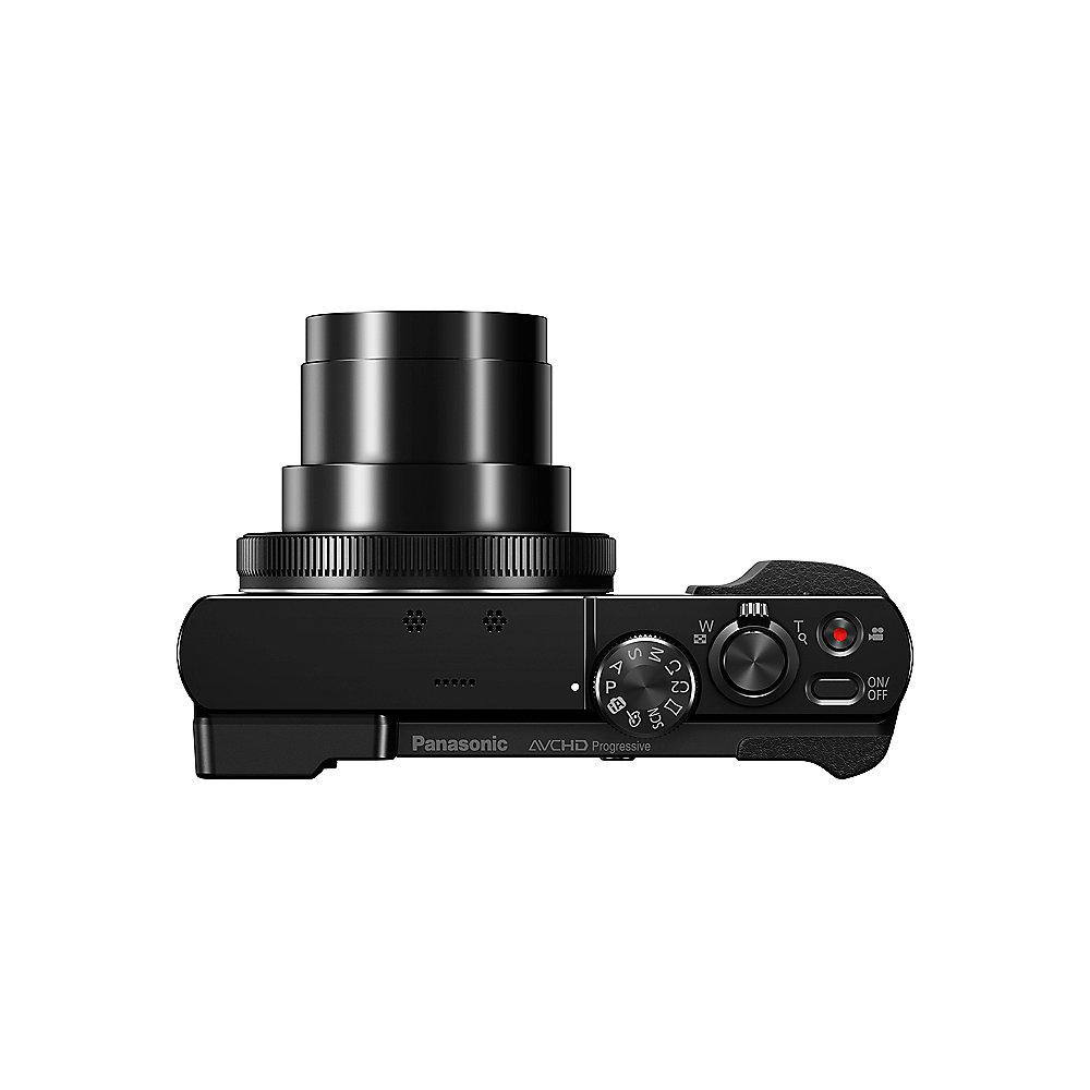 Panasonic Lumix DMC-TZ71 Digitalkamera schwarz