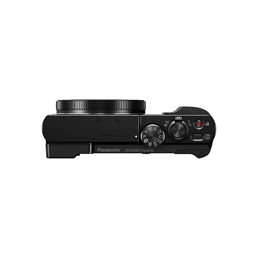 Panasonic Lumix DMC-TZ71 Digitalkamera schwarz