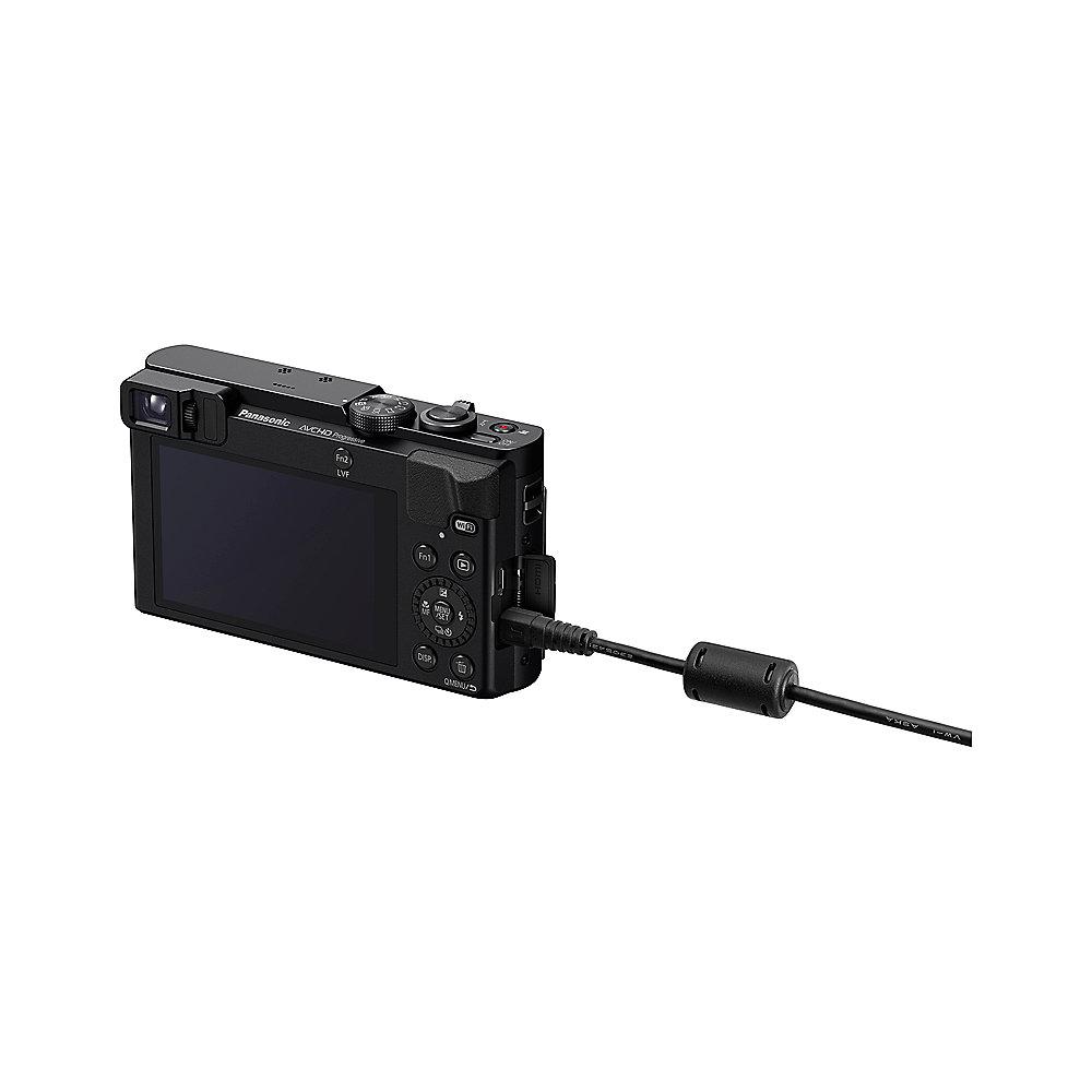 Panasonic Lumix DMC-TZ71 Digitalkamera schwarz, Panasonic, Lumix, DMC-TZ71, Digitalkamera, schwarz