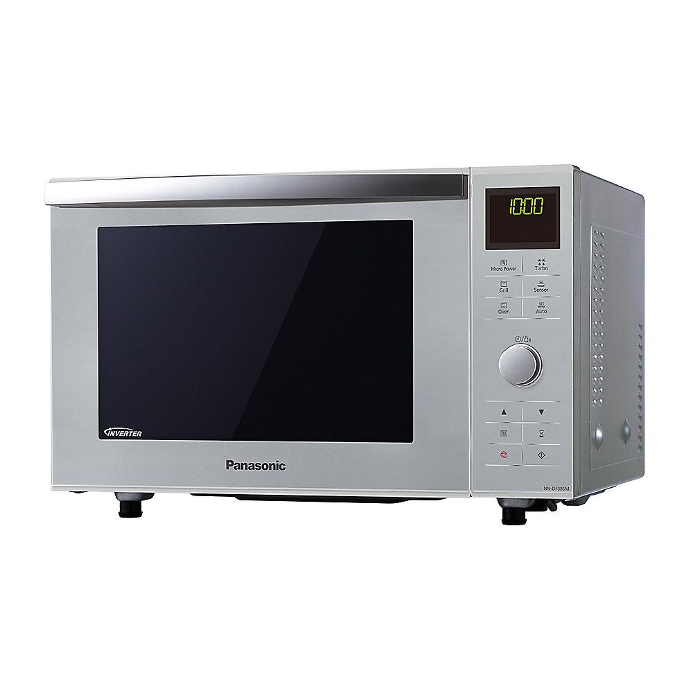 Panasonic NN-DF385MEPG Inverter Mikrowelle/Grill silber