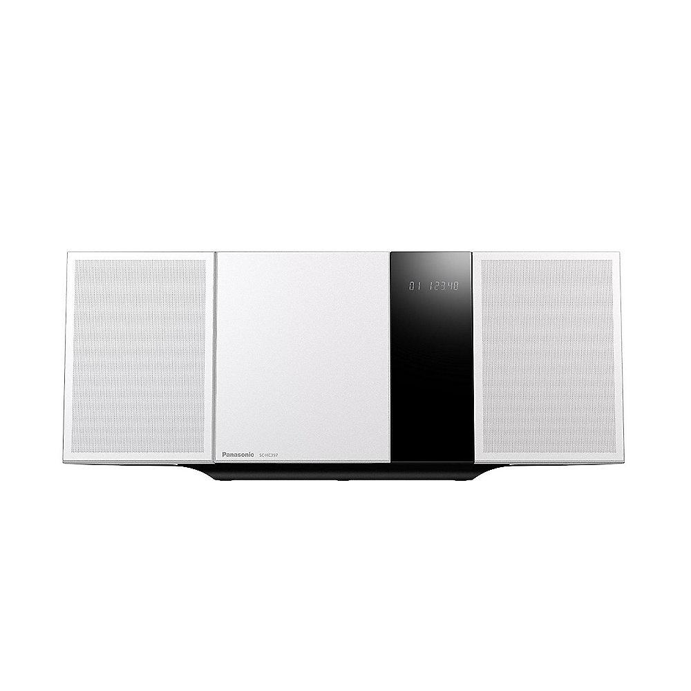 Panasonic SC-HC397 Micro HiFi System mit Bluetooth und Digitalradio weiß