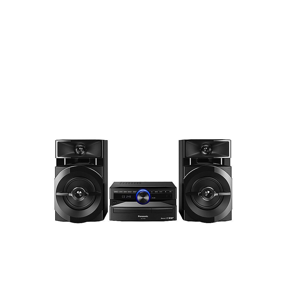 Panasonic SC-UX104 CD-Mini HiFi System DAB  Bluetooth schwarz