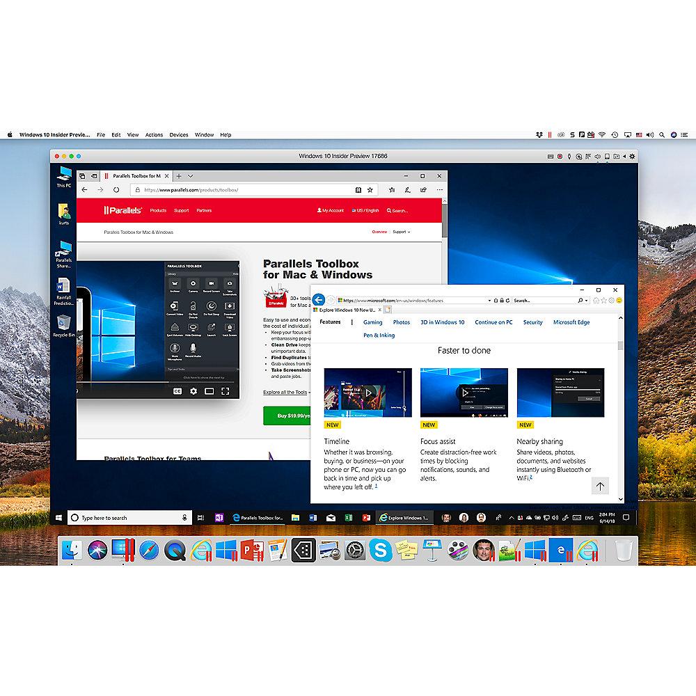 Parallels Desktop 14 für Mac Standard Edition Box