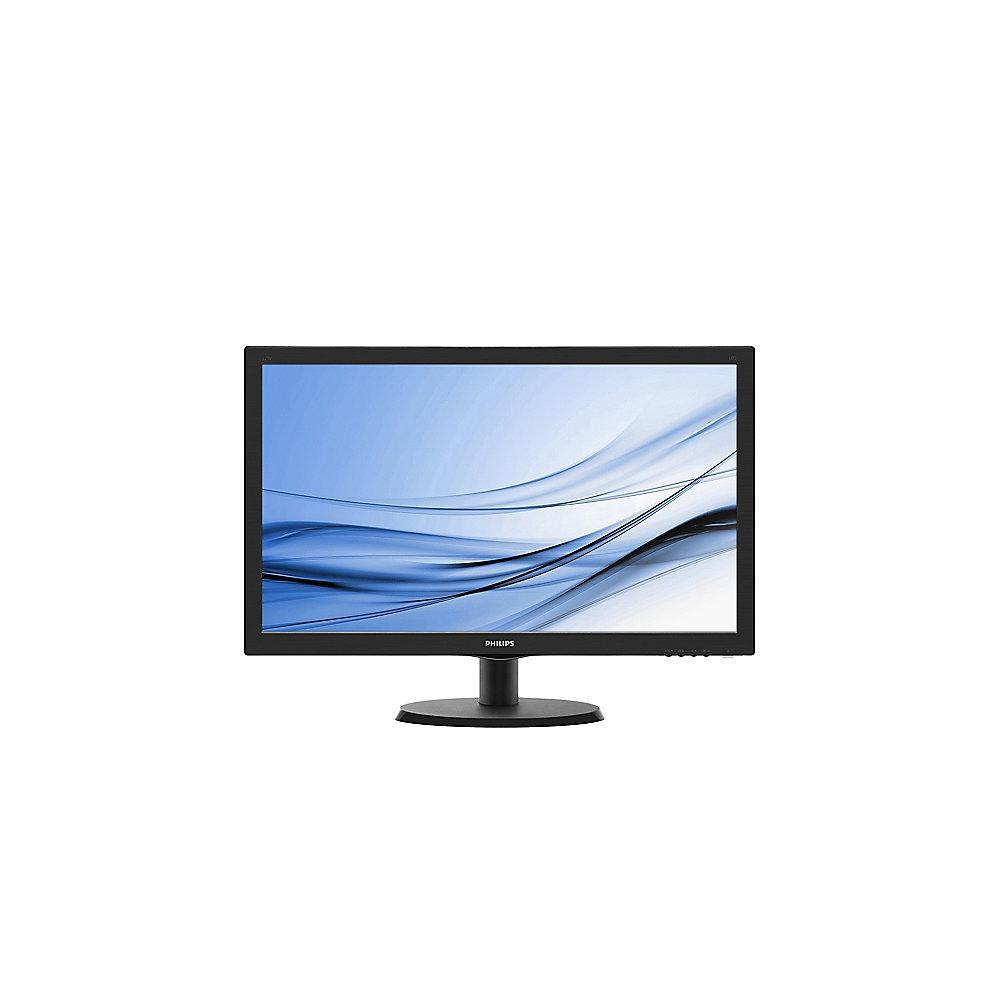 Philips 223V5LHSB/00 54,6 cm (21,5") 16:9 Full HD Monitor VGA/HDMI 5 ms 10Mio:1