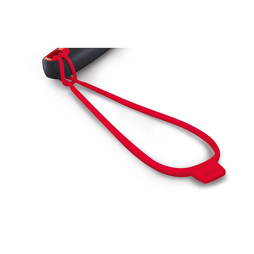 Philips BG105/10 Series 1000 BodyGroom Körperhaartrimmer schwarz/rot