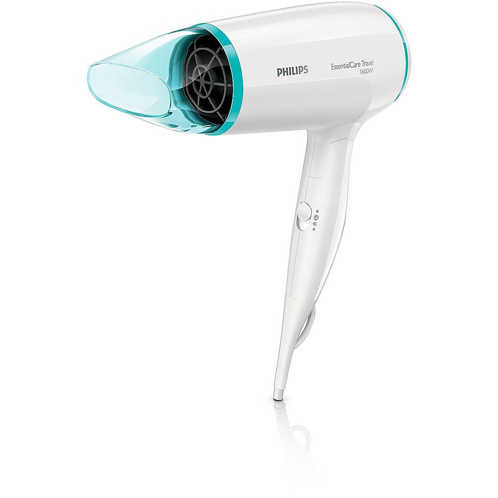 Philips BHD006/00 EssentialCare Reisehaartrockner weiß/blau, Philips, BHD006/00, EssentialCare, Reisehaartrockner, weiß/blau