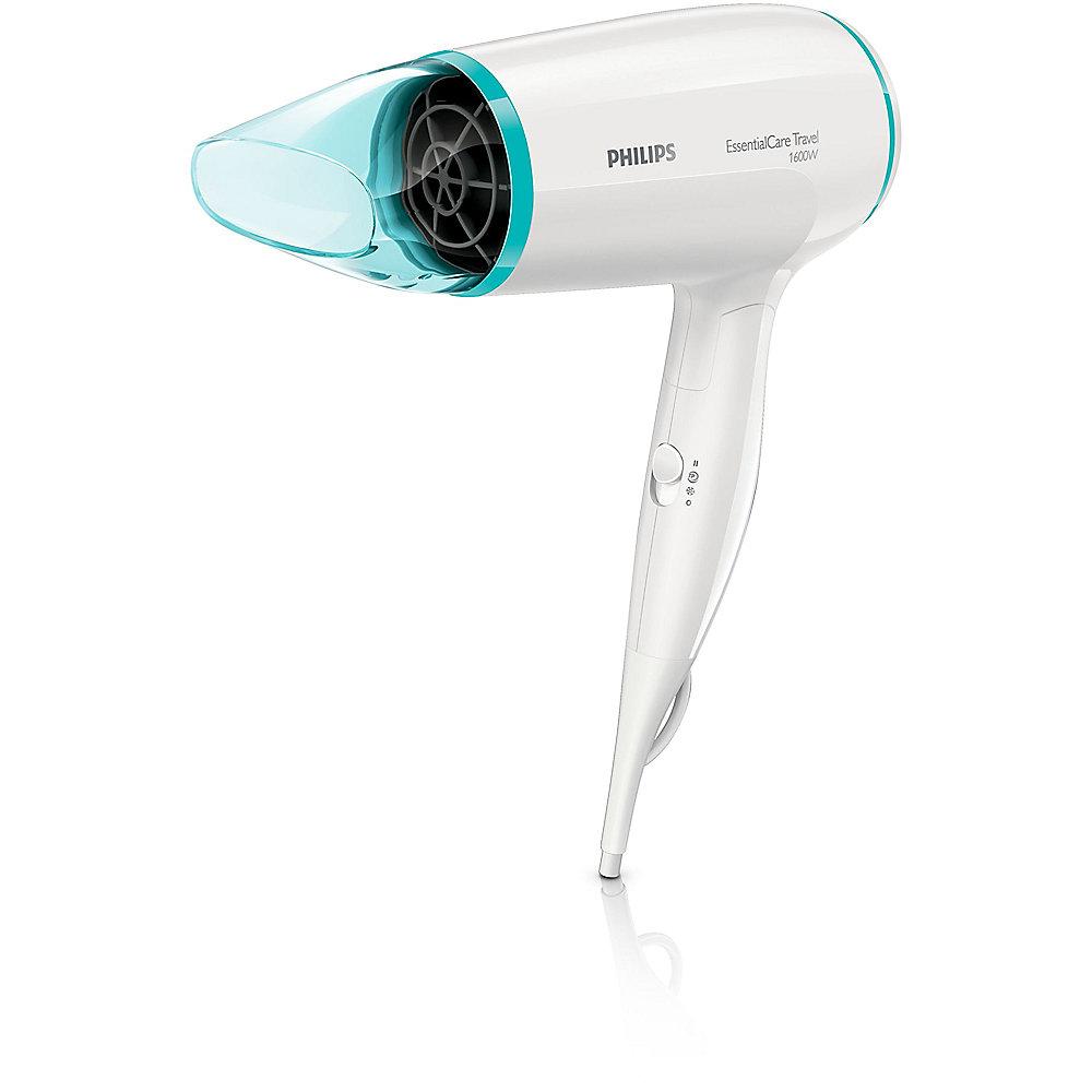 Philips BHD006/00 EssentialCare Reisehaartrockner weiß/blau