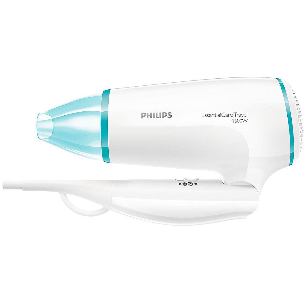 Philips BHD006/00 EssentialCare Reisehaartrockner weiß/blau