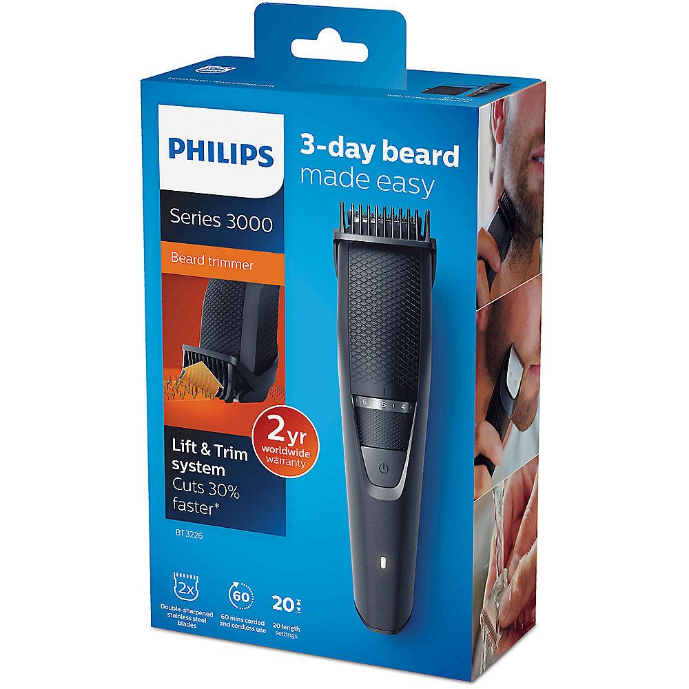 Philips BT3226/14 Serie 3000 Bartschneider Lift & Trim-System 0,5mm-Abstufung